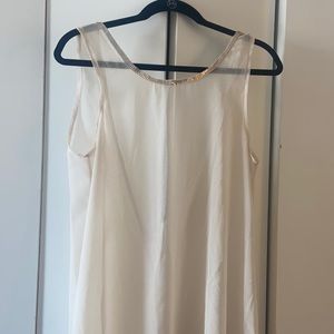 BLVD SHEER TUNIC TOP